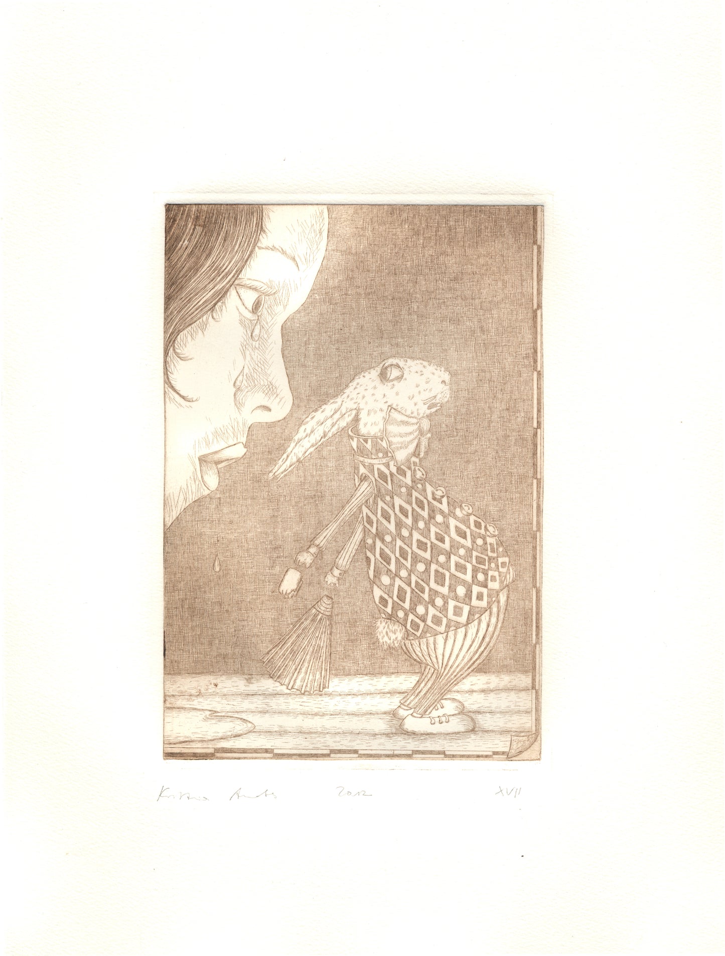 Druckgrafik "Alice"