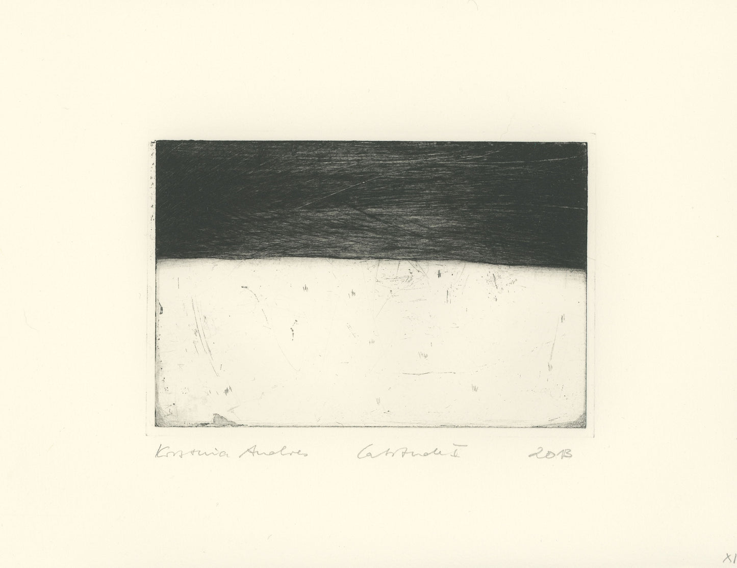 Druckgrafik "Latitude I"