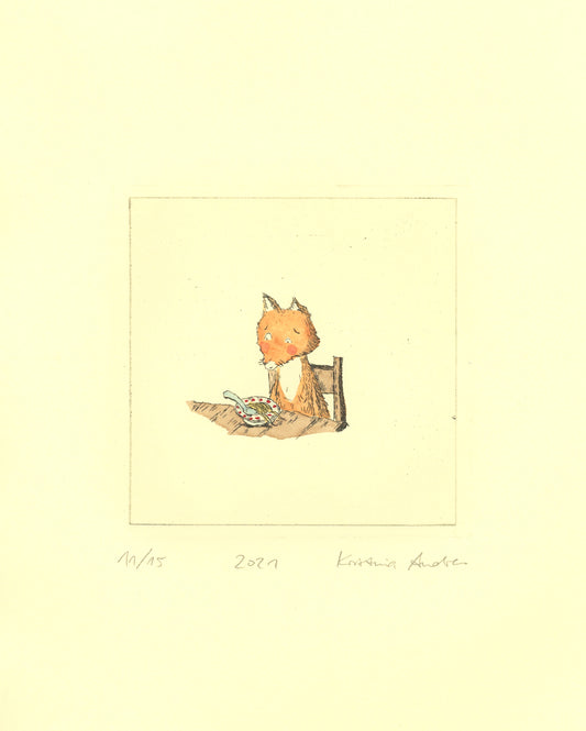 Druckgrafik "Fuchs"