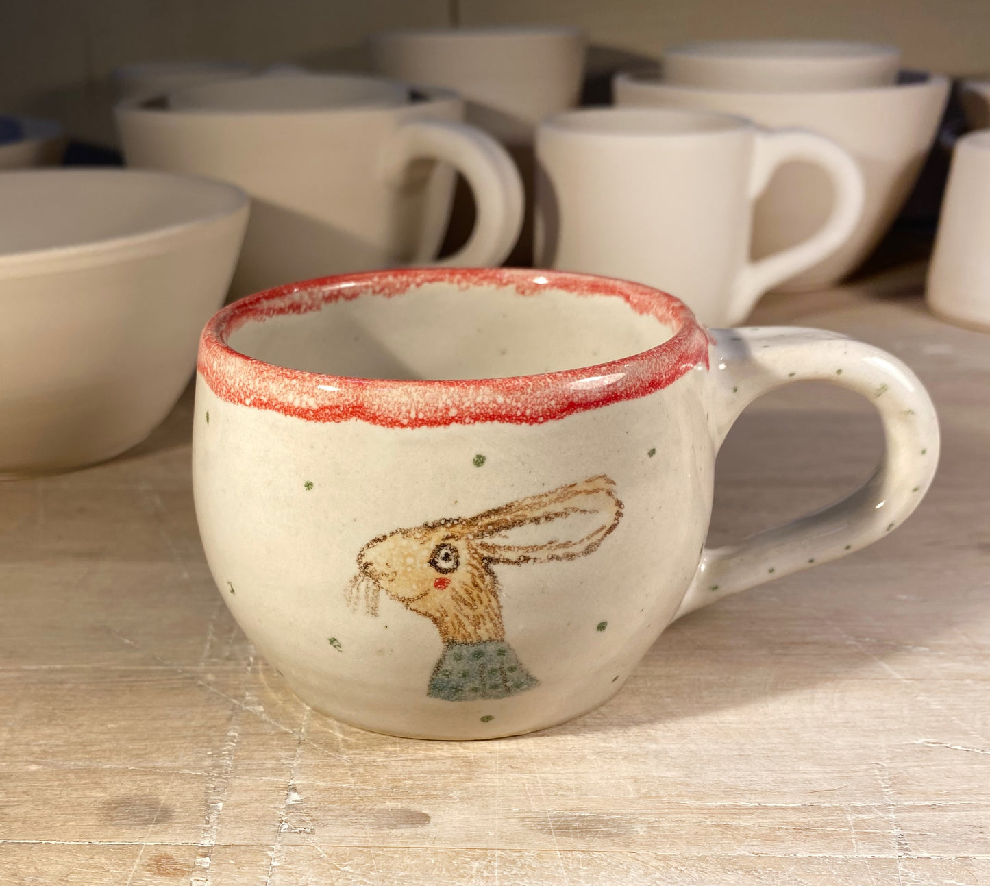 Steinzeugtasse