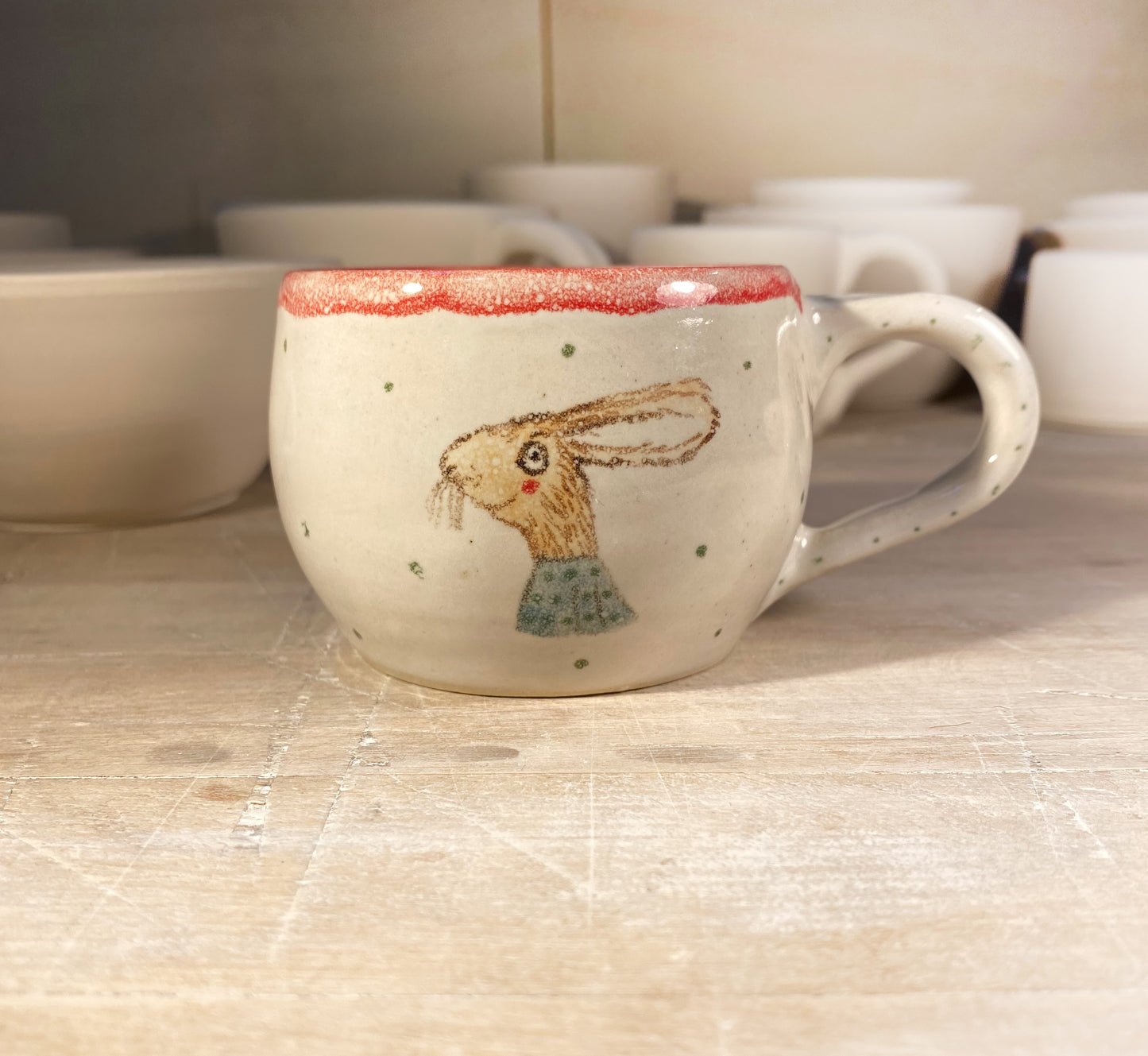 Steinzeugtasse