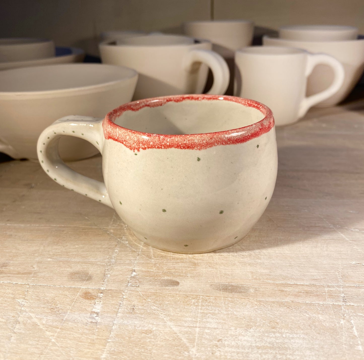 Steinzeugtasse